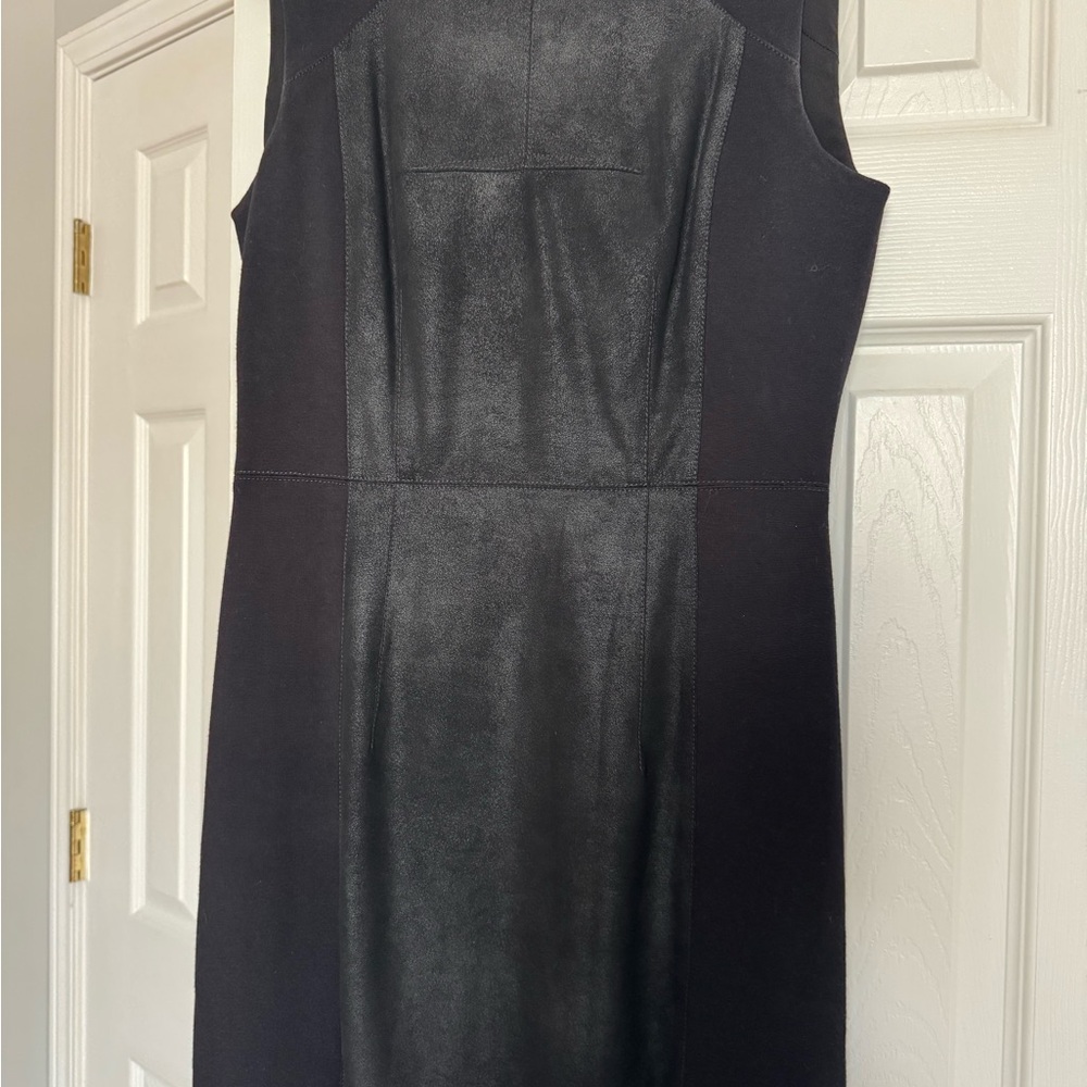 BCBGMaxAzria Elegant Black Midi Dress